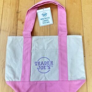 Trader Joe’s Mini Canvas Tote Bag